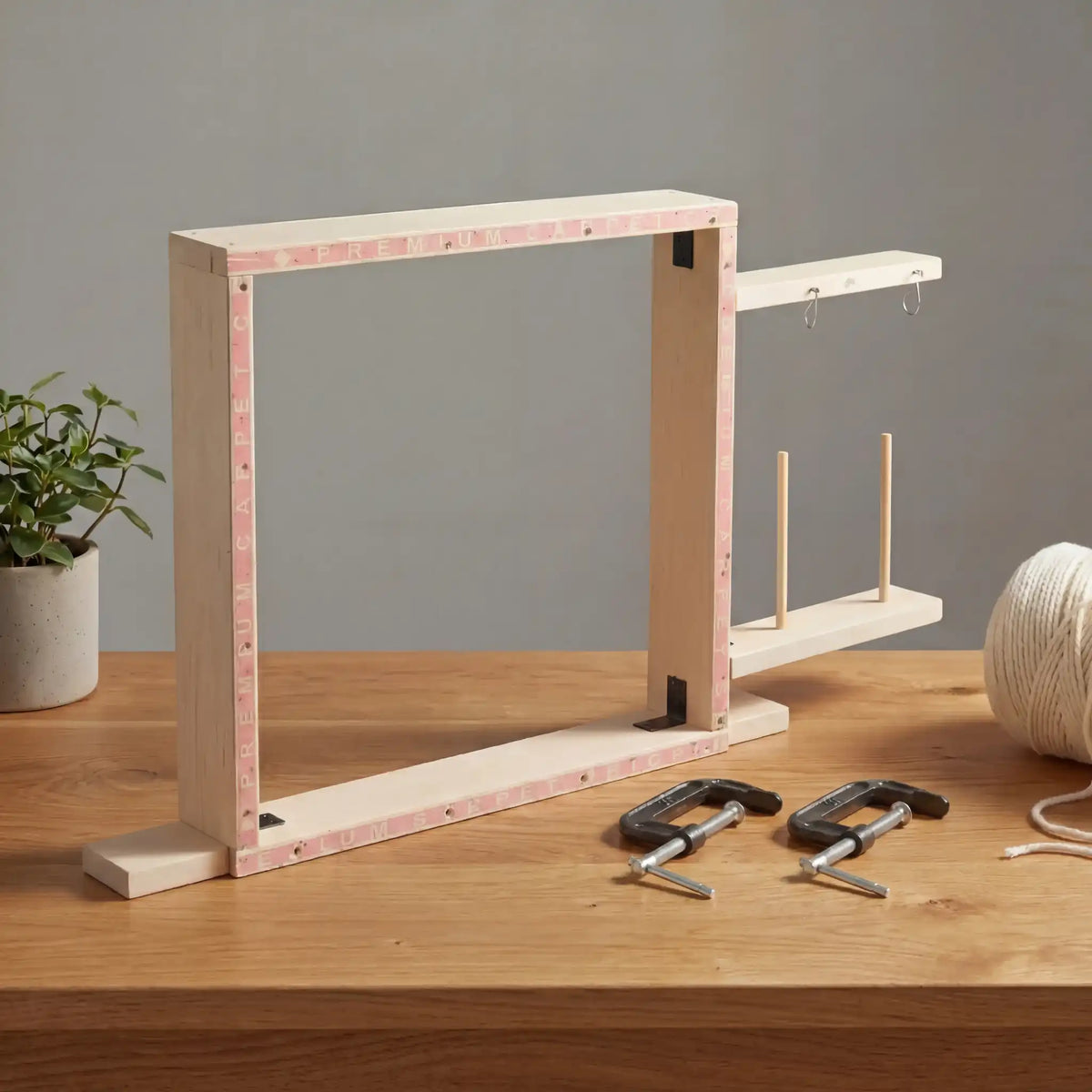 Rock-Solid Wood Frame