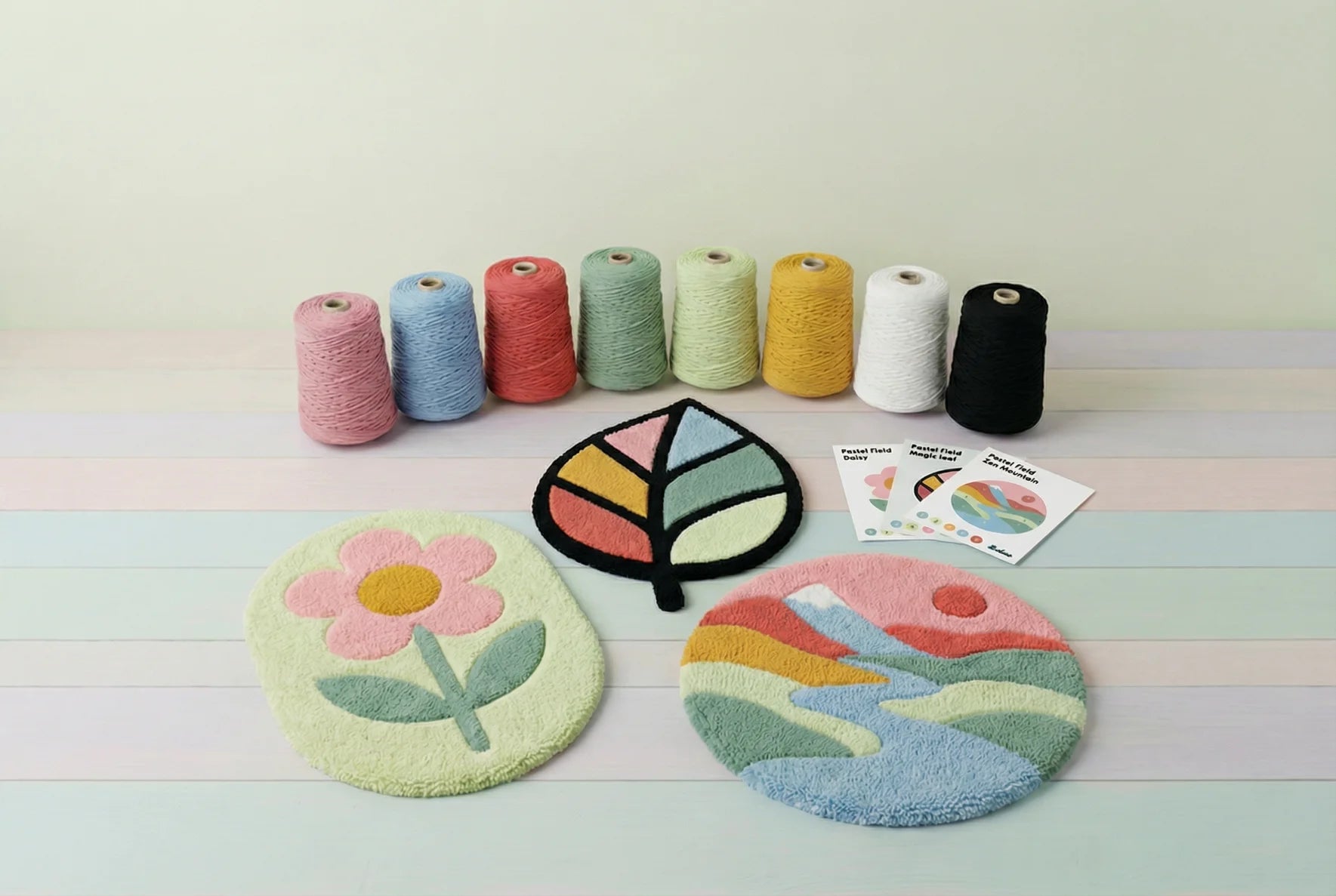 Yarn Packet - Pastel Field