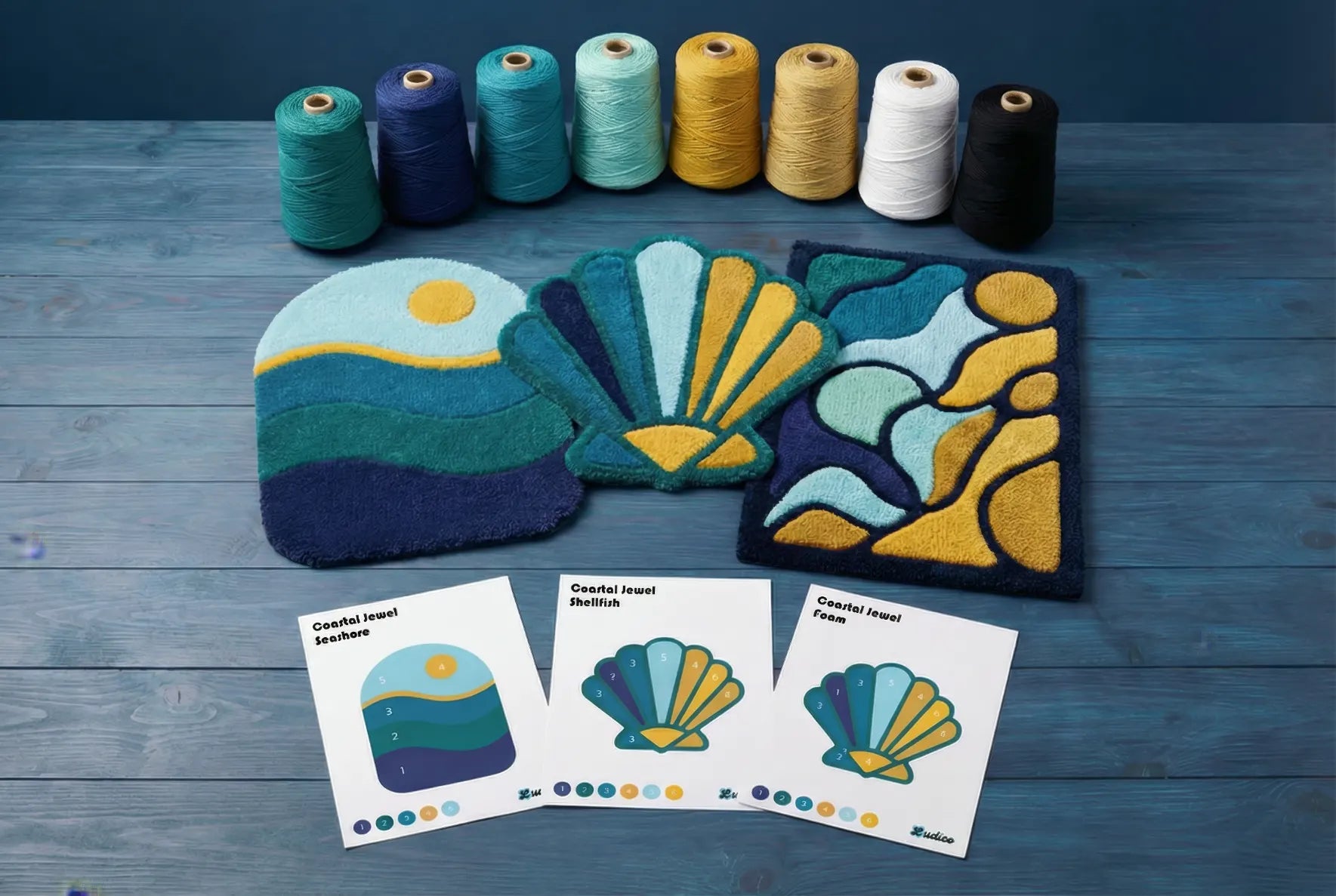 Yarn Packet - Coastel Jewel
